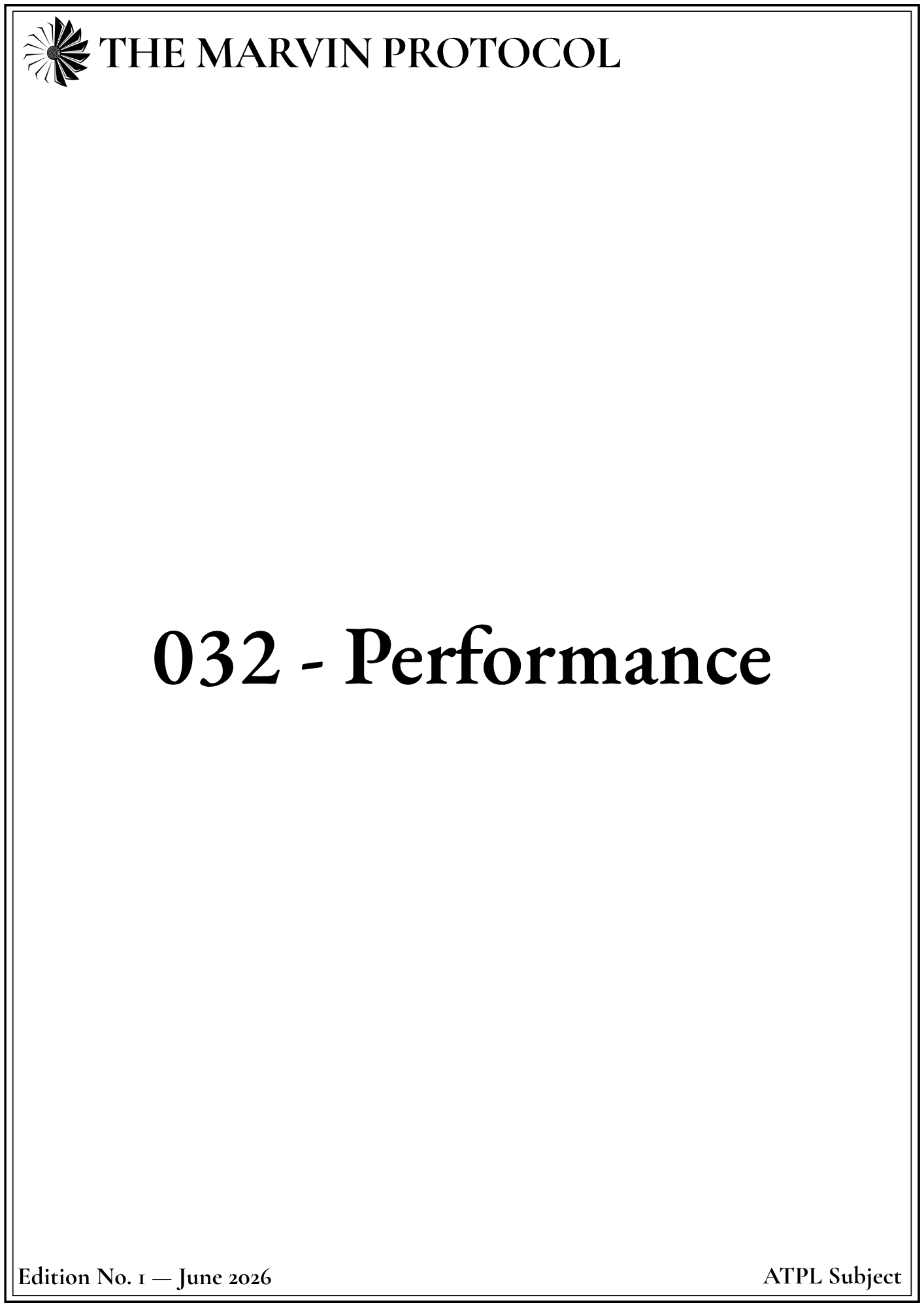 atpl-032-performances