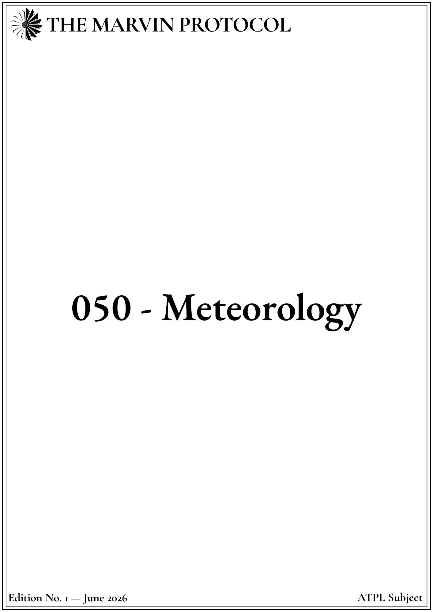atpl-050-meteorology