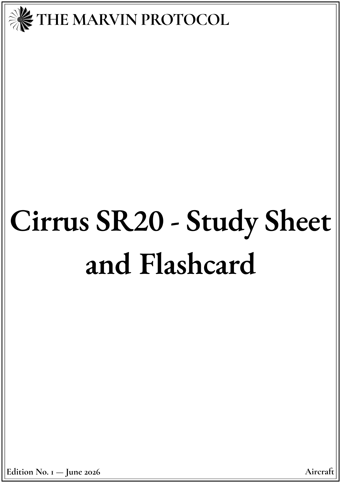cirrus-sr20-study-sheet-and-flashcard