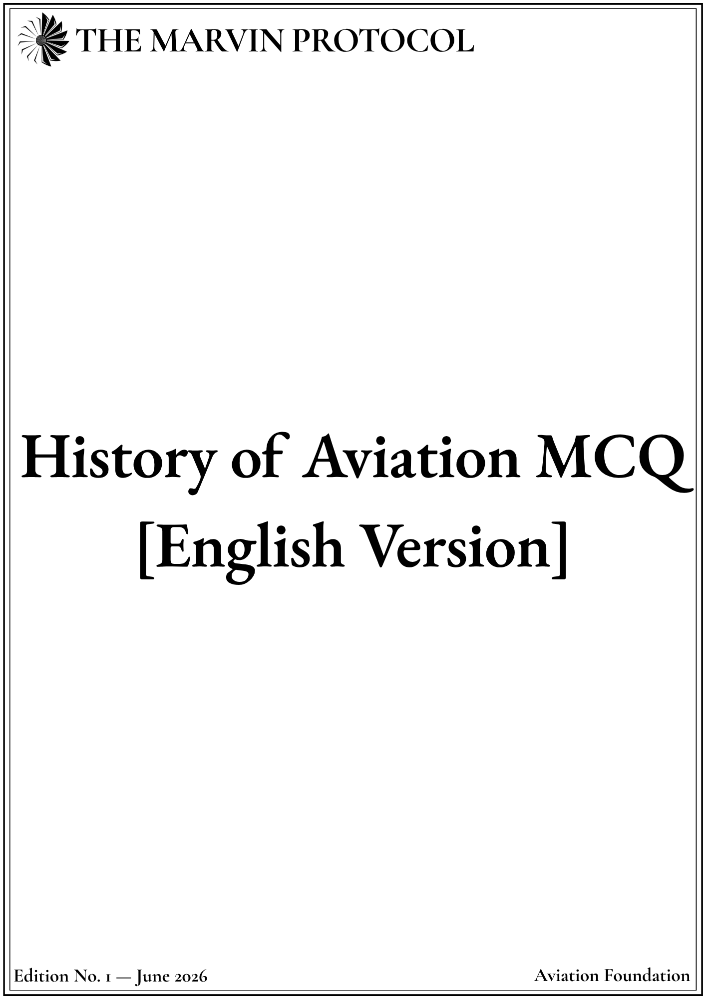 history-of-aviation-mcq-english-version