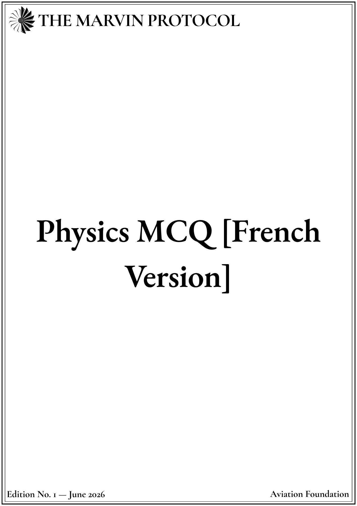 physics-mcq-french-version