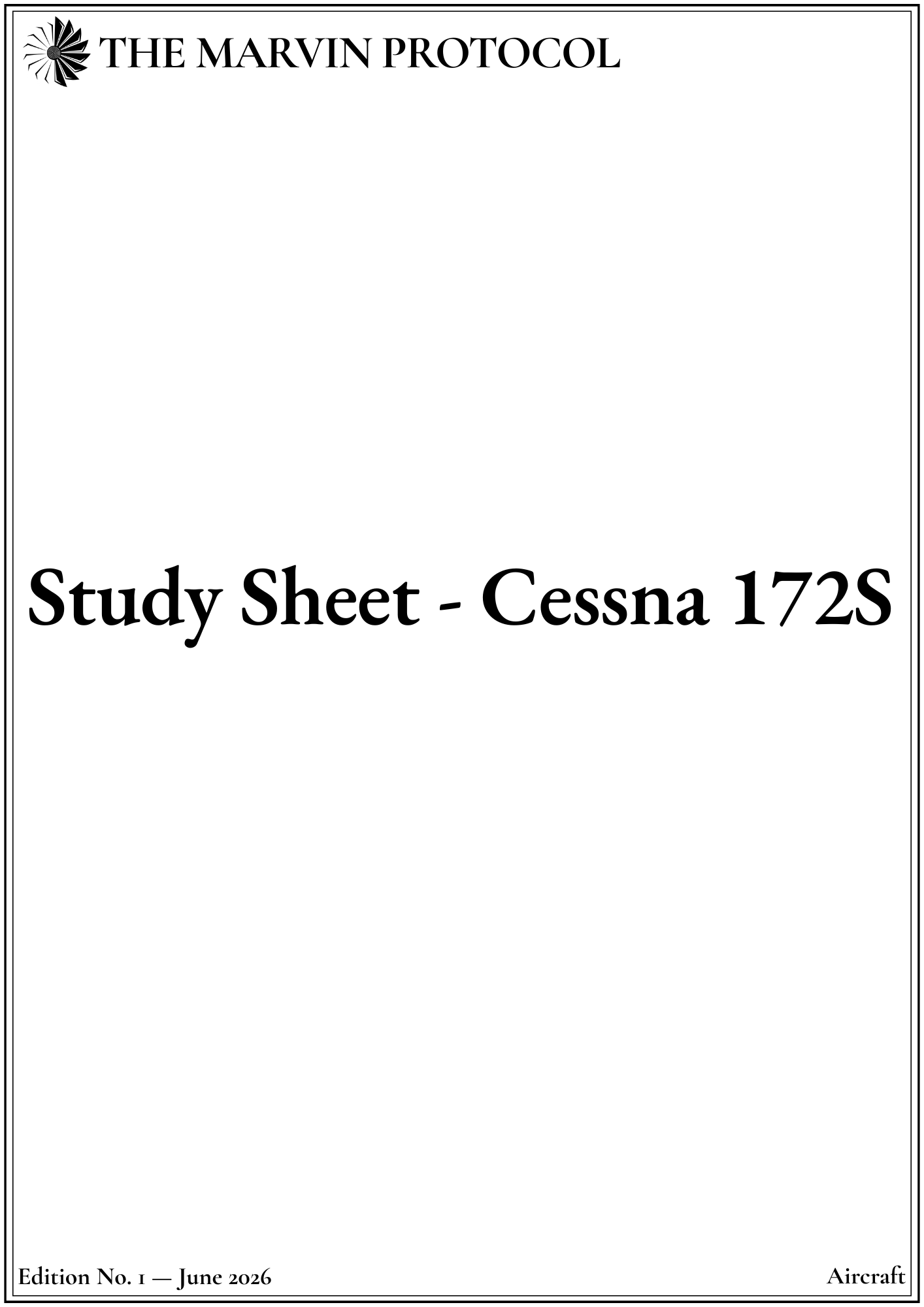 study-sheet-cessna-172