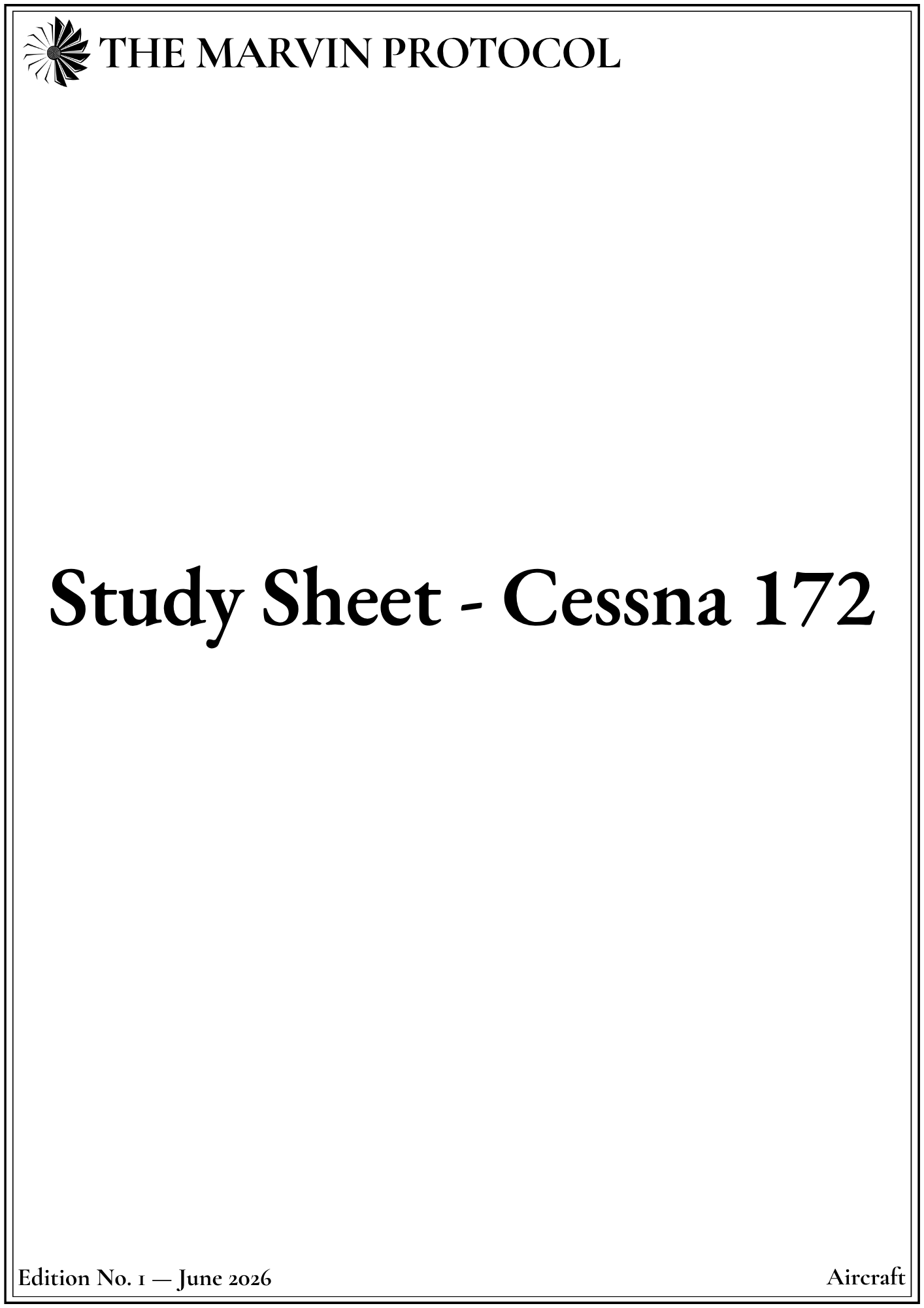 study-sheet-cessna-172
