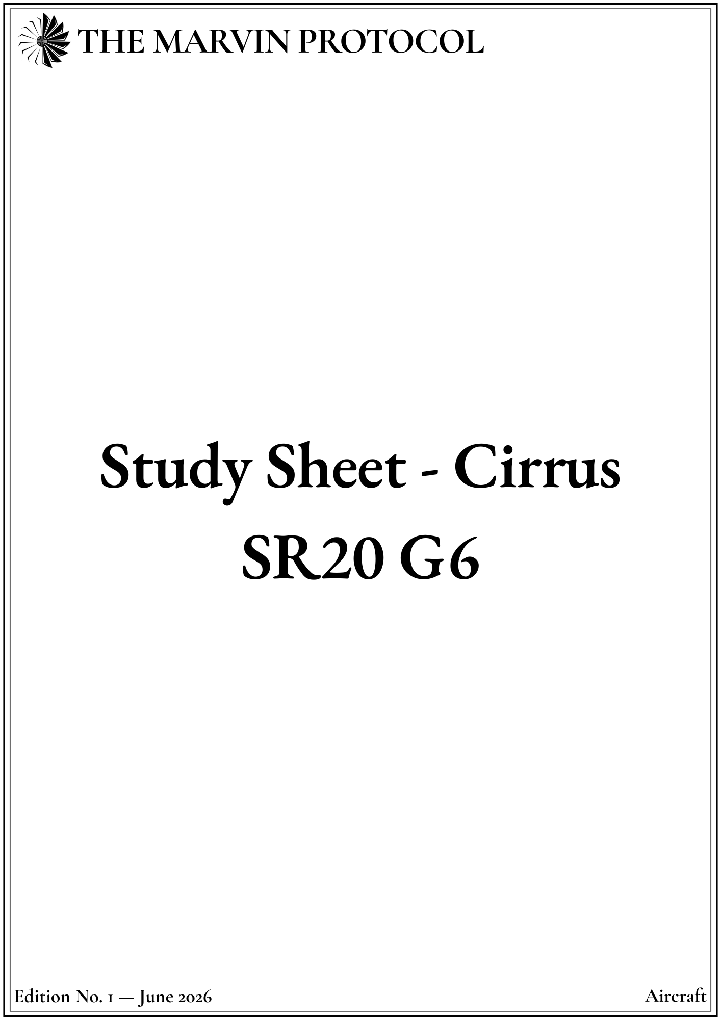 study-sheet-cirrus-sr20