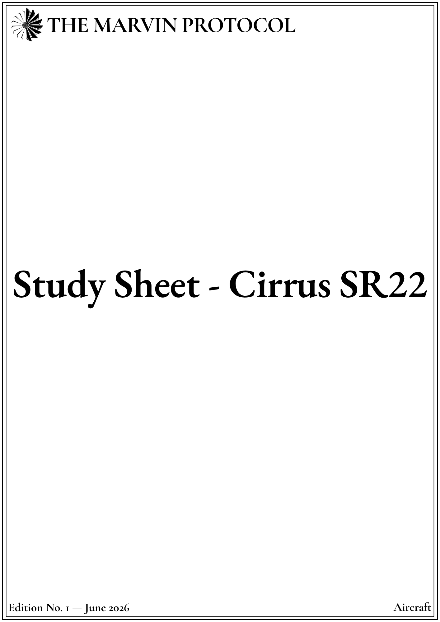 study-sheet-cirrus-sr22